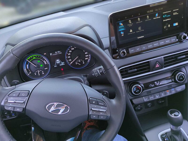 Hyundai Kona 1.6 GDI Hybrid Advantage DSG Navi SpurH LM